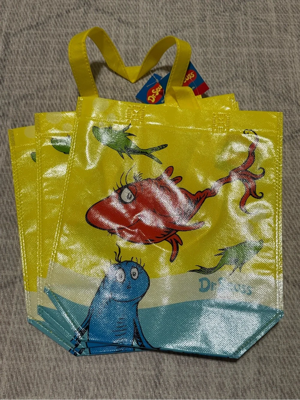 Dr Seuss Set of Reusable Favor Bags